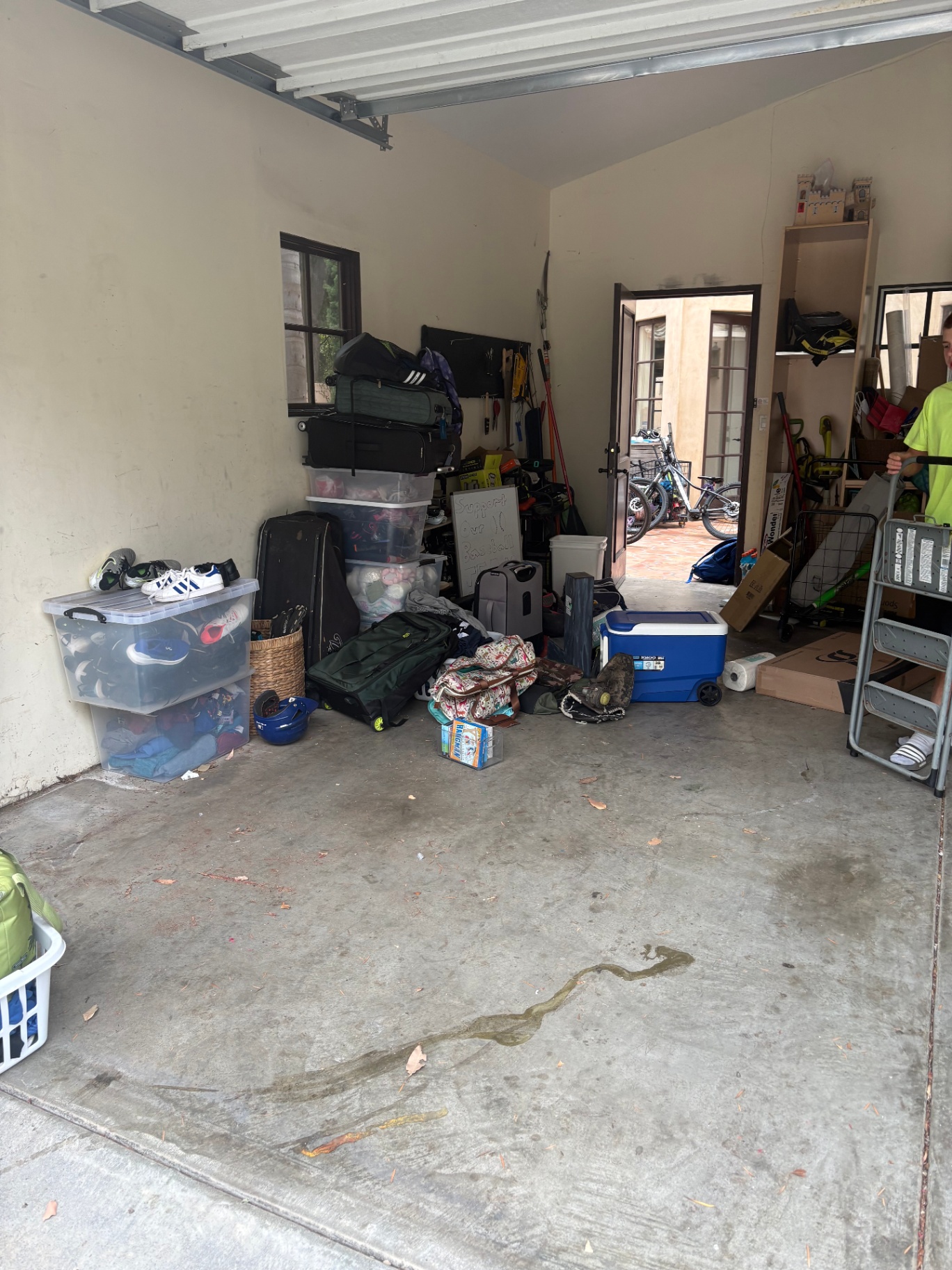 Garage reset — before