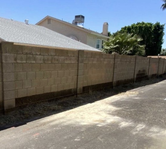 Alley cleanup — after