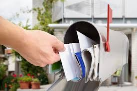 Taking in the mail
